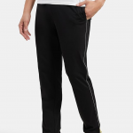 Men's Super Combed Cotton Rich Regular Fit Mid Rise Trackpants with Side Pockets